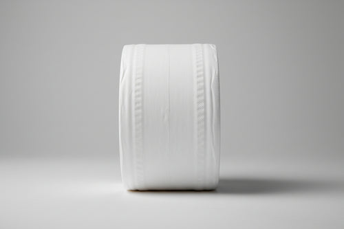 2卷双层8英寸大卷装可撕式卫生纸，尺寸为3.5英寸 x 550英尺